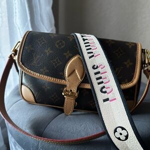Louis Vuitton Brown Monogram Crossbody Diane Bag